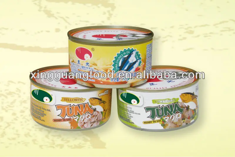 Canned spicy tuna , Canned tuna shredded