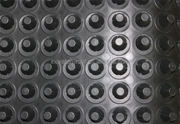 Plastic Waterproof Material Green Roof Drainage Board