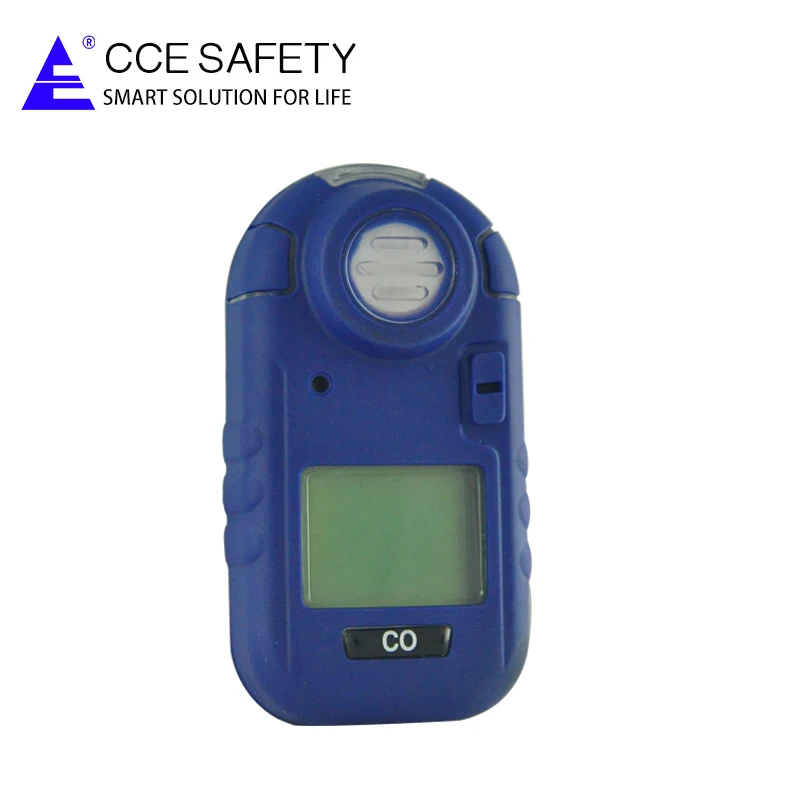 Portable oxygen gas detector with OLED display, USB data download