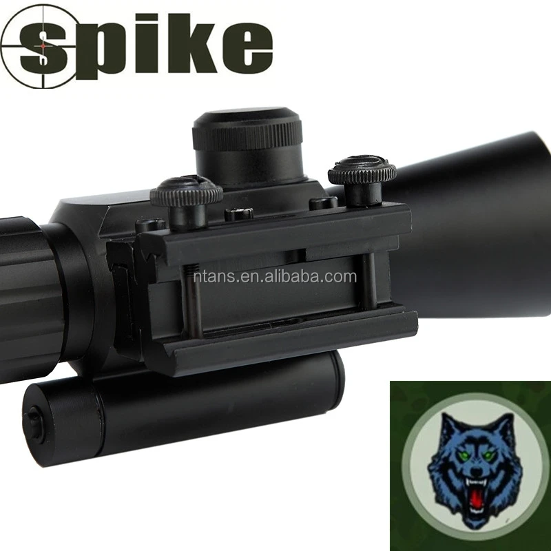 SPIKE 4x30 M7 Scope/Dual illuminated with Red Laser Sight/Short Scope