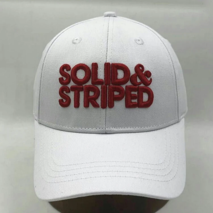 
2020 customized high quality chinese hat 3D embroidery logo white gorros baseball caps 