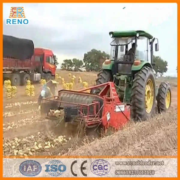 Small potato harvester with good performance
