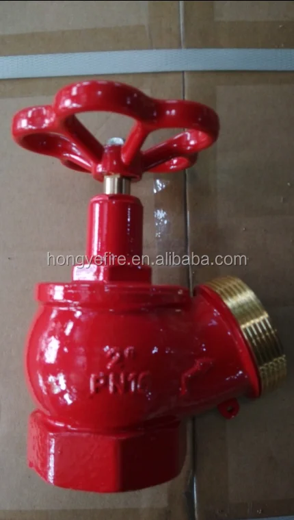 
oblique fire hydrant landing valve 