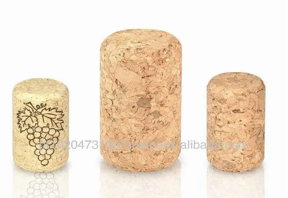 
Agglomerated cork Closures for Champagne or fast consumption Wines 
