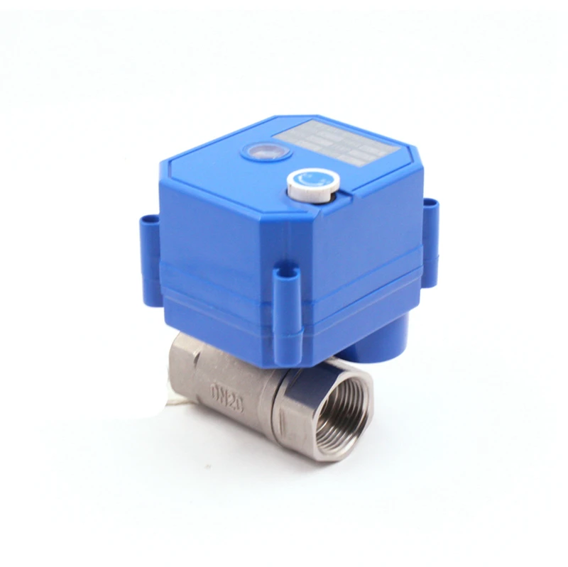 electric water ball valve with manual function 5V 12V 24V 110V 220V CWX-25S kld20s motorized ball valve