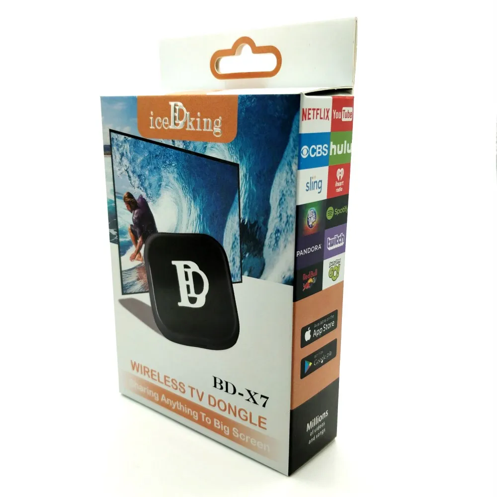 Wireless Display Dongle Mirascreen Miracast Wifi Airplay dongle Receiver support Ios Android System
