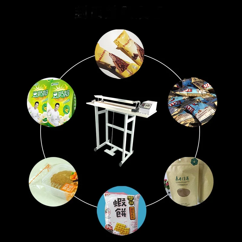 SFTD-600 Through Type Foot Sealing Machine For Plastic Bags With EXW Price