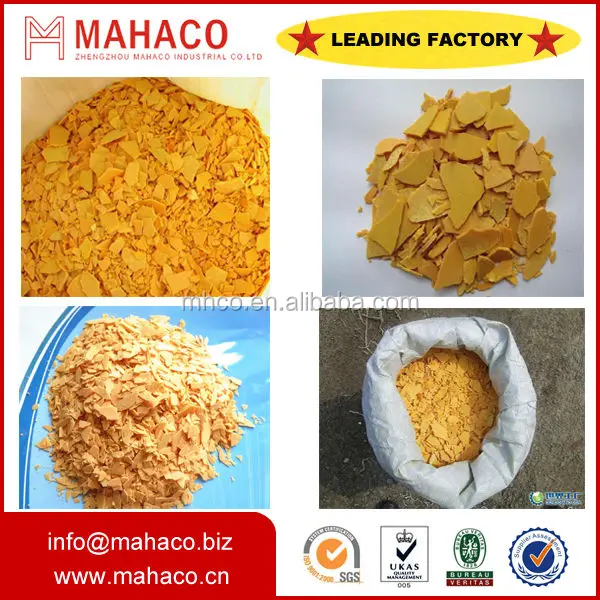 sodium sulphide yellow flakes 60% min