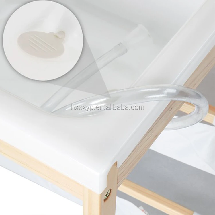 Wholesale cheap wooden baby diaper changing table