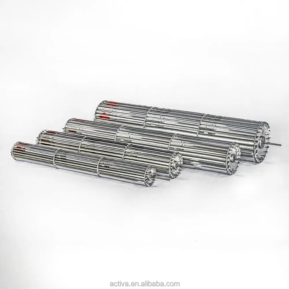 CFR30247A-TC Customized size aluminum cross flow fan blade