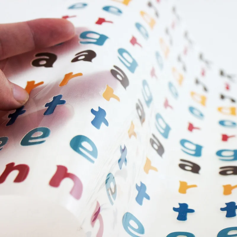 Customized Letters T-shirt Heat Transfer Sticker for Clothing