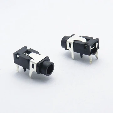 3.5mm through hole board mounting 4 pin usb phone jack socket stereo