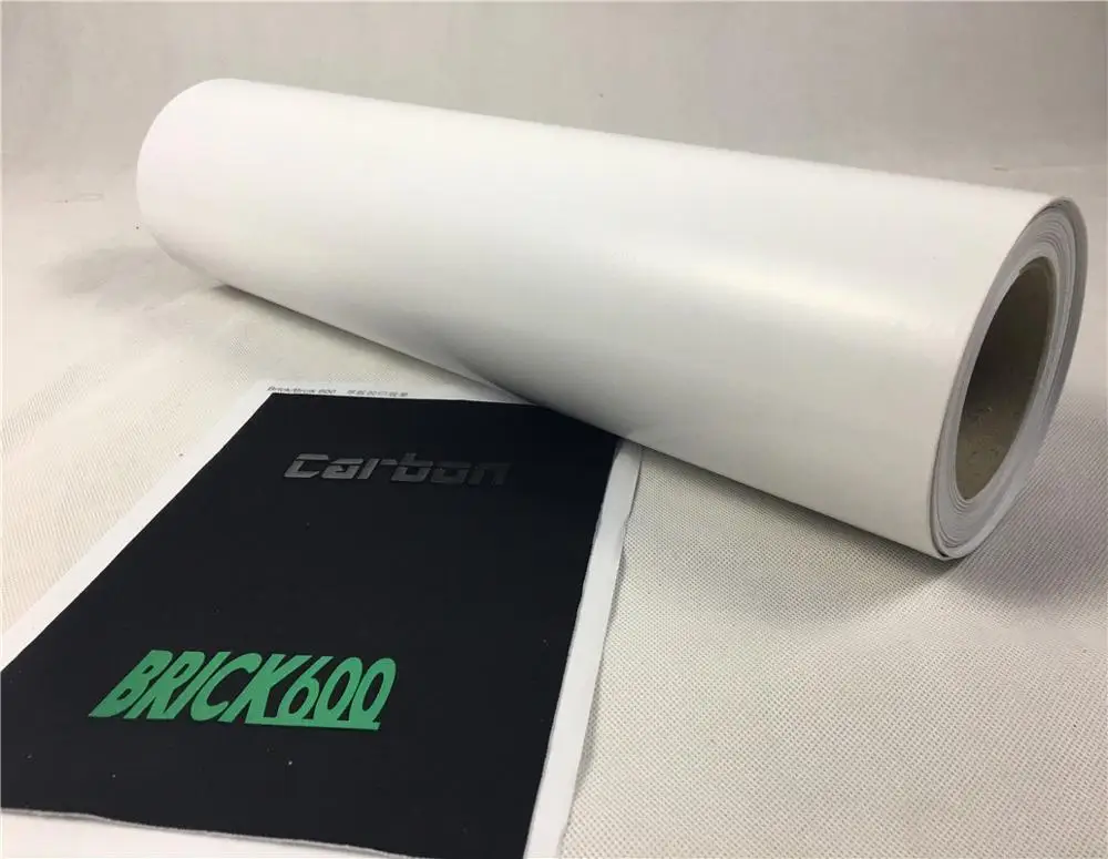 Matte laser cutting1.0mm brick silicone rubber 3D HTV film thick TPU heat transfer vinyl rolls Printable