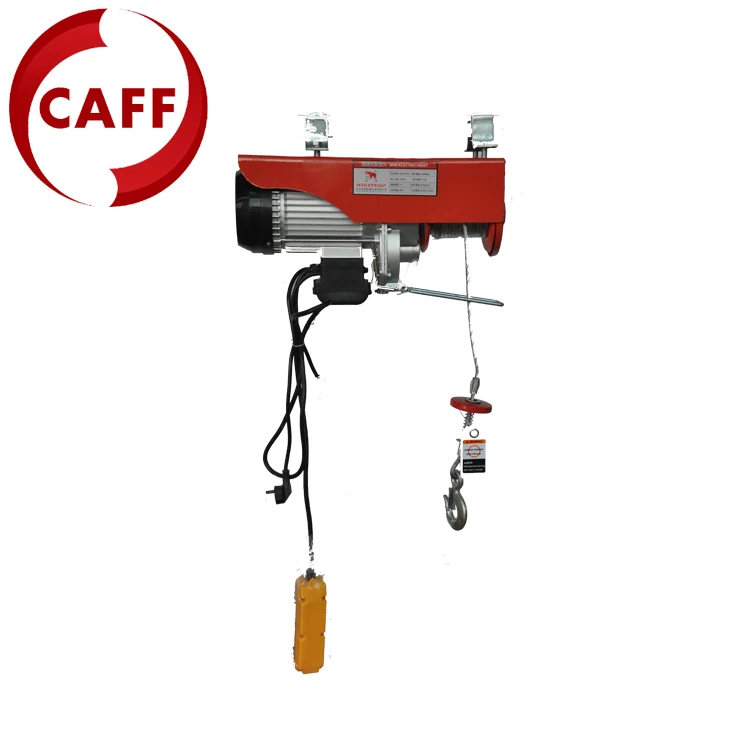 construction equipment mini electric  hoist  small lifting tools with wire rope