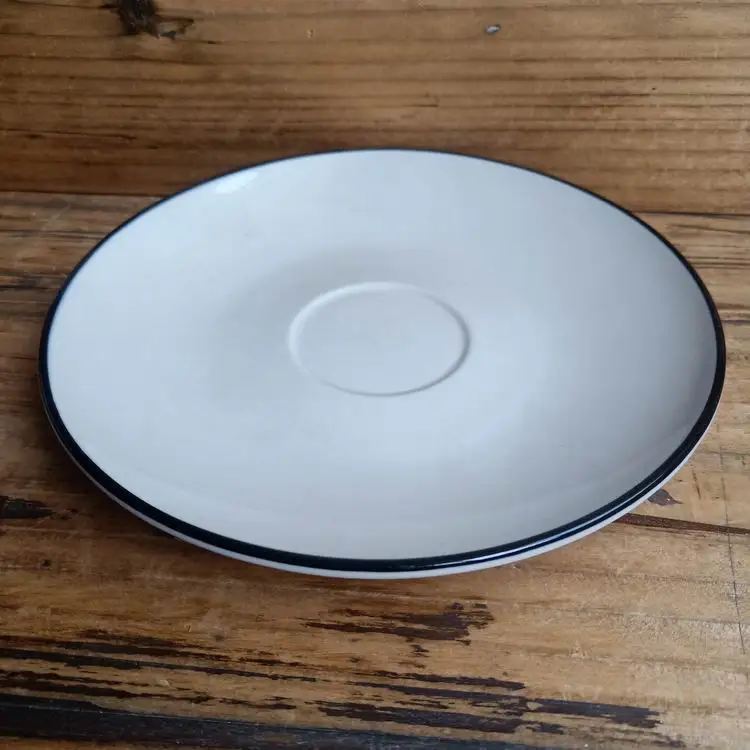 
Quality and cheap consise style Hand paintedCeramic Coffee cup and saucer set 