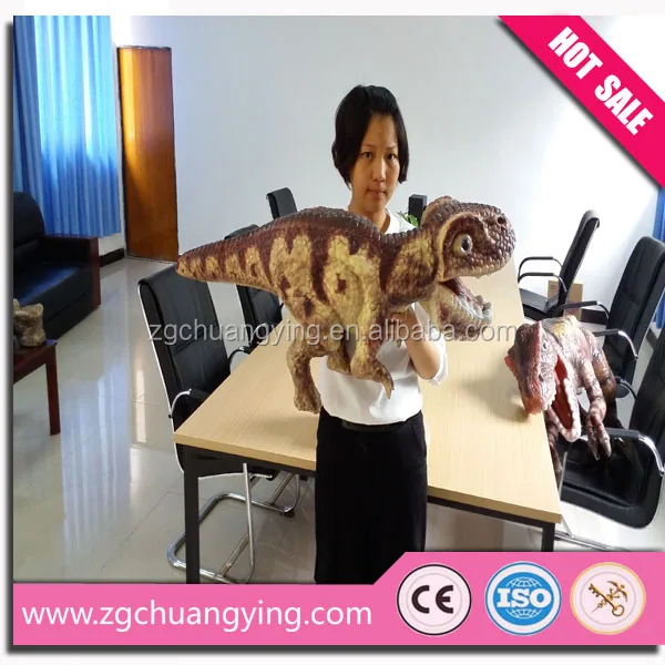 Form a complete set of dinosaur performing dress suit, size order handheld electric dinosaurs