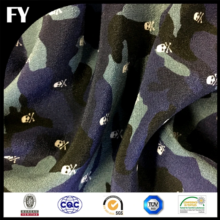 High quality cheap price custom digital printed silk fabrics dubai