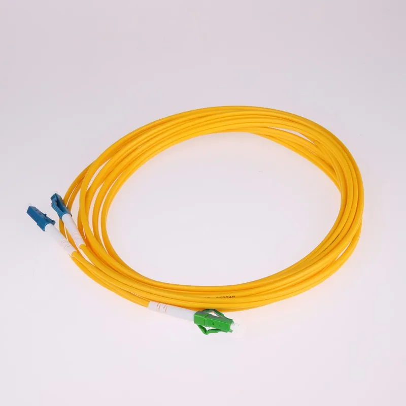 LC/UPC-LC/APC 9/125um Дуплекс одиночный режим СИСТЕМ КАБЕЛЬНОГО ТЕЛЕВИДЕНИЯ волоконно-оптический патч-корды волокна