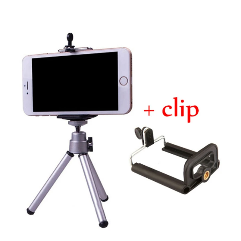 Alloy Mini Flexible Tripod 2 Section Stand Holder for Projector Camera Aluminum Desktop Tripod for xiaomi Mobile Phone