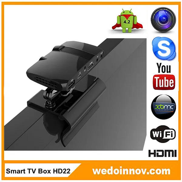 Allwinner a20 contex a7 2013 последние смарт-андроид 4.2 iptv окно hd22 телеприставки с камерой 1g/8g