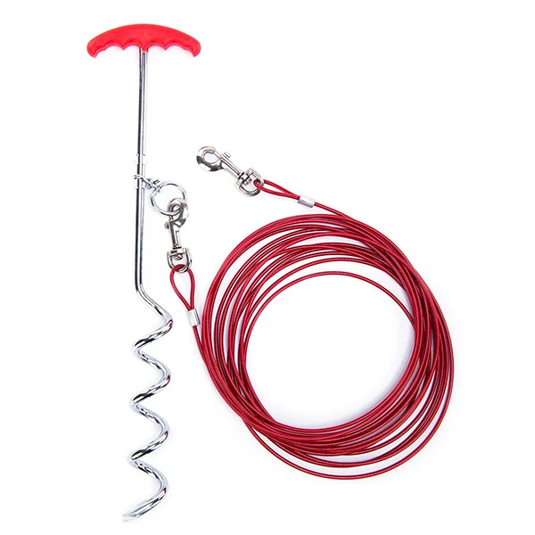 Pet Stake with Tie Out Cable
