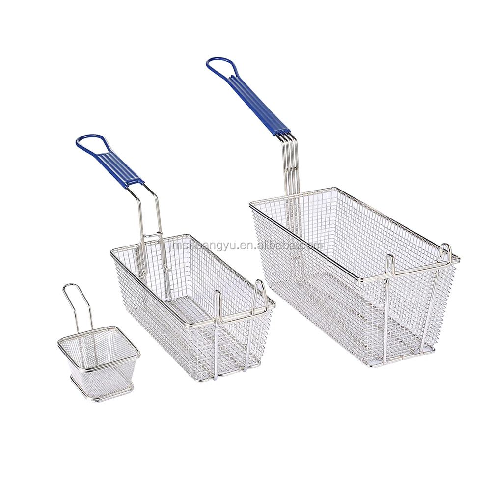 Large Fryer Wire Basket Stainless Steel  French Fries Basket