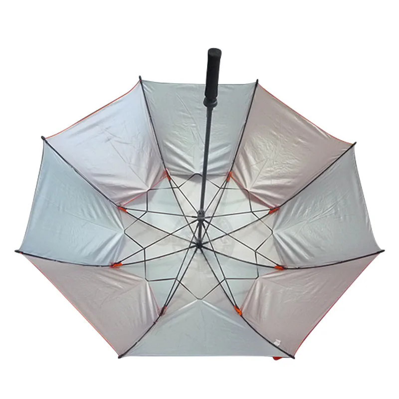 Ok Umbrella Full body large size gold umbrella double canopy UV protection sports umbrella