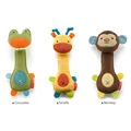 2016 NEW Soft Baby Toy 21cm Cartoon Animal Teether Rattle Squeaker BB Sounder Early Educational Doll