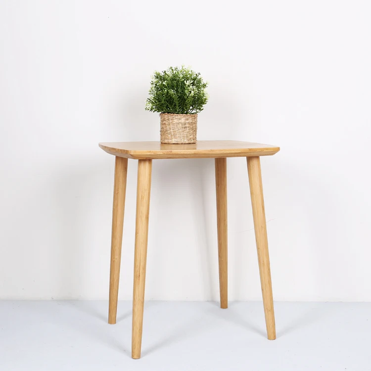 
BAMBKIN bamboo living room furniture rectangle side tea table end table modern design manufacturer 