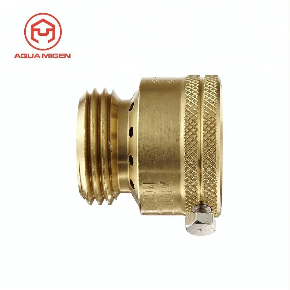 Anti-Siphon Brass 3/4 inch Male Hose Bibb Vacuum Breaker