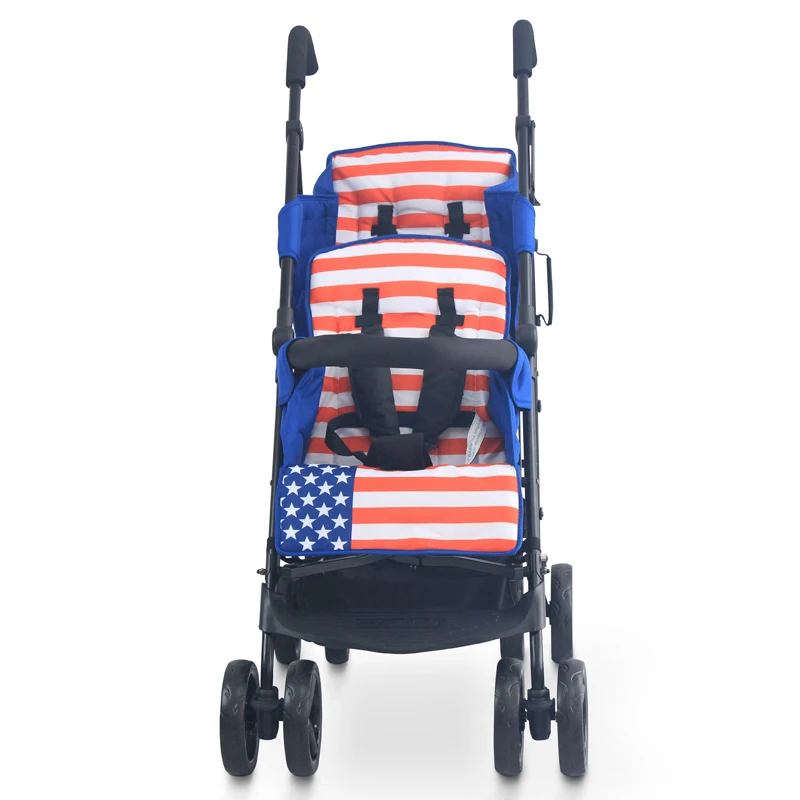 
New European Style Fasion Twin Tandem Baby Stroller 