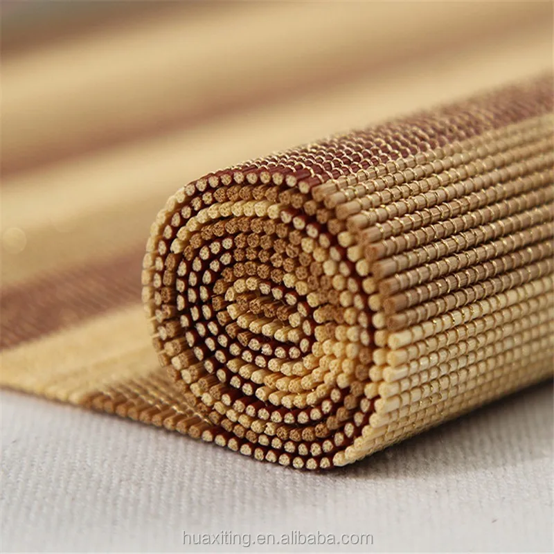 Horizontal natural bamboo roller blinds for India