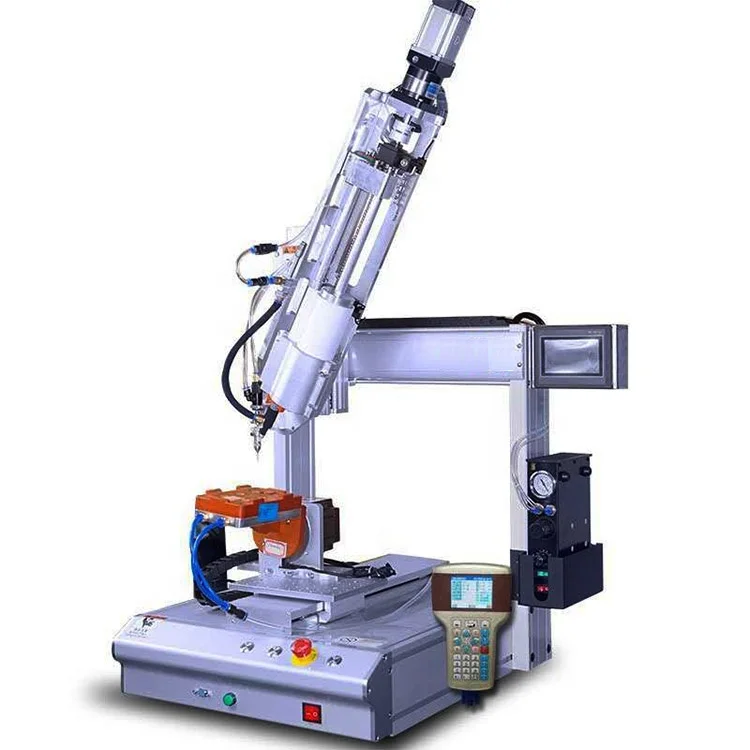 Automatic Glue Dispenser Intelligent Robot Automatic Dispensing Machine New Product 2020 White Provided 220V Assembly Line 400