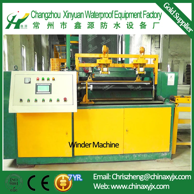 SBS/APP modified bitumen waterproof membrane making machine