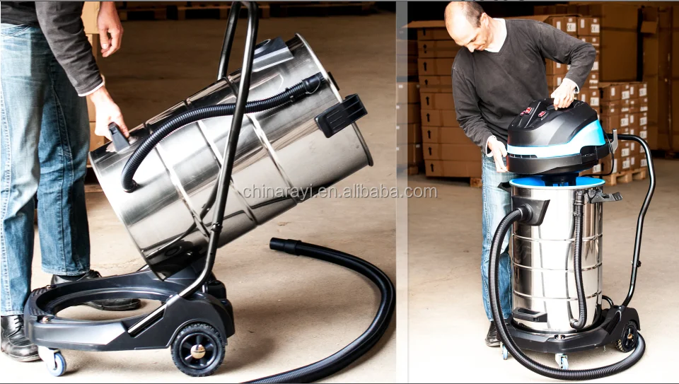 Industrial Vacuum Cleaner 3motors Heavy Duty Industrial Vacuum Cleaner For Factory Cleaning