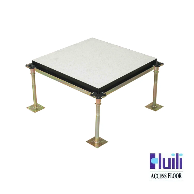P-EC PVCFinish Antistatic Calcium Sulphate Raised Floor/Access Floor Panel with PVC Band Edge