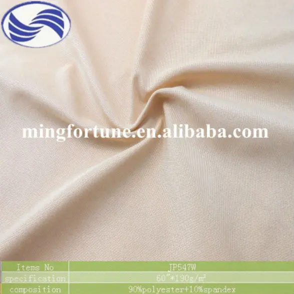 
Poly lycra elastic breathable compression fabric with soft hand feel 