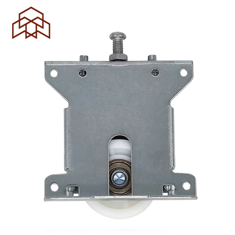 Adjustable wardobe sliding door bottom roller for sliding door