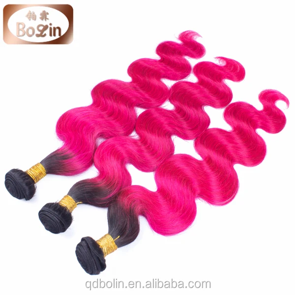 
Grade 8A Wholesale Peruvian Human Hair Purple Ombre Weave Two Tone Braiding Hair 