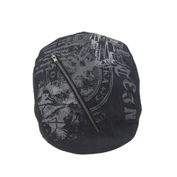 Custom Design High Quality Fashion Ladies Black Lace ivy Cap