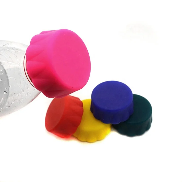 BSCI Factory food grade custom silicone universal bottle cap