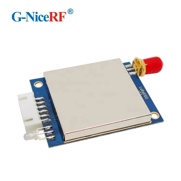 G-NiceRF Lora6100 AES-1W (+30dBm)433/470 868/915 encrypted LORA 8km TTL Transceiver Data Transmission Module sx1278/sx1276