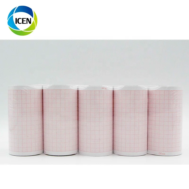 High Quality  3 Channel ECG Print Paper Recording Thermal Medical Chart Paper
