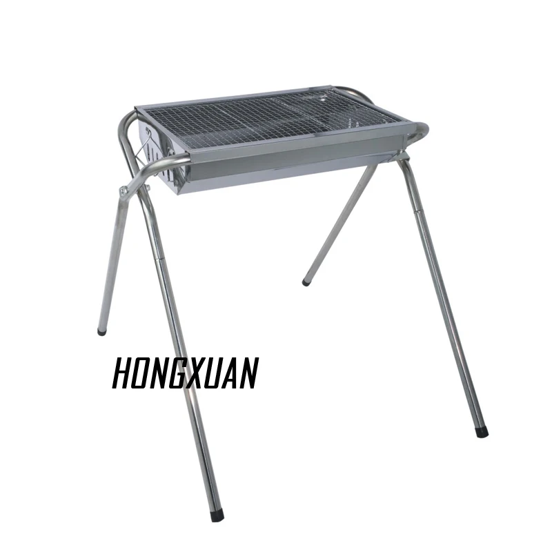 Hotsale! стенд Гриль 3 Футов Гриль С Гриль-Net Собрать Гриль Плита с колесом BBQG-8805 Гриль Из Нержавеющей Стали 430 #