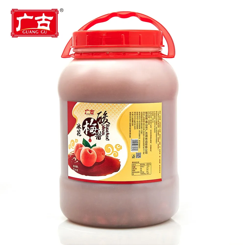 6kg Chinese Sweet and Sour Condiment Plum Sauce jam for Roast Goose