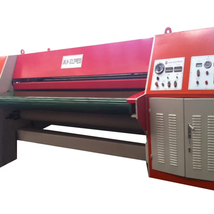 Роликовая машина для тиснения готовой кожевенной обработки