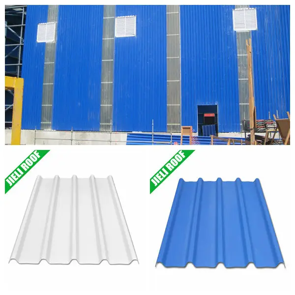 UV resistant warehouse construction materials plastic roofing sheet