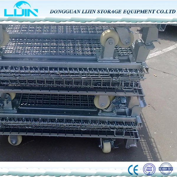 Складной Контейнер Сетки Проволока/Stackable Клетка Хранения