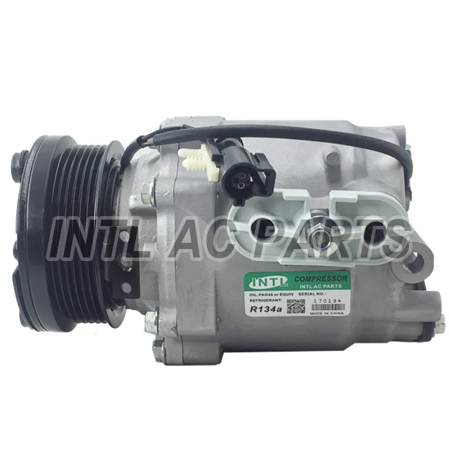 INTL-XZC708 FOR Visteon Scroll AUTO ac compressor for Ford Transit Connect 1.8 6pk 6T16-19D629-BC 6T1619D629BC