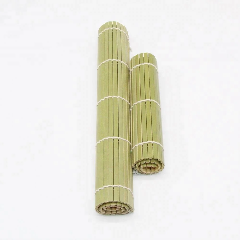 100% Natural bamboo Sushi Rolling Mat Healthy Easy Sushi Making Kit